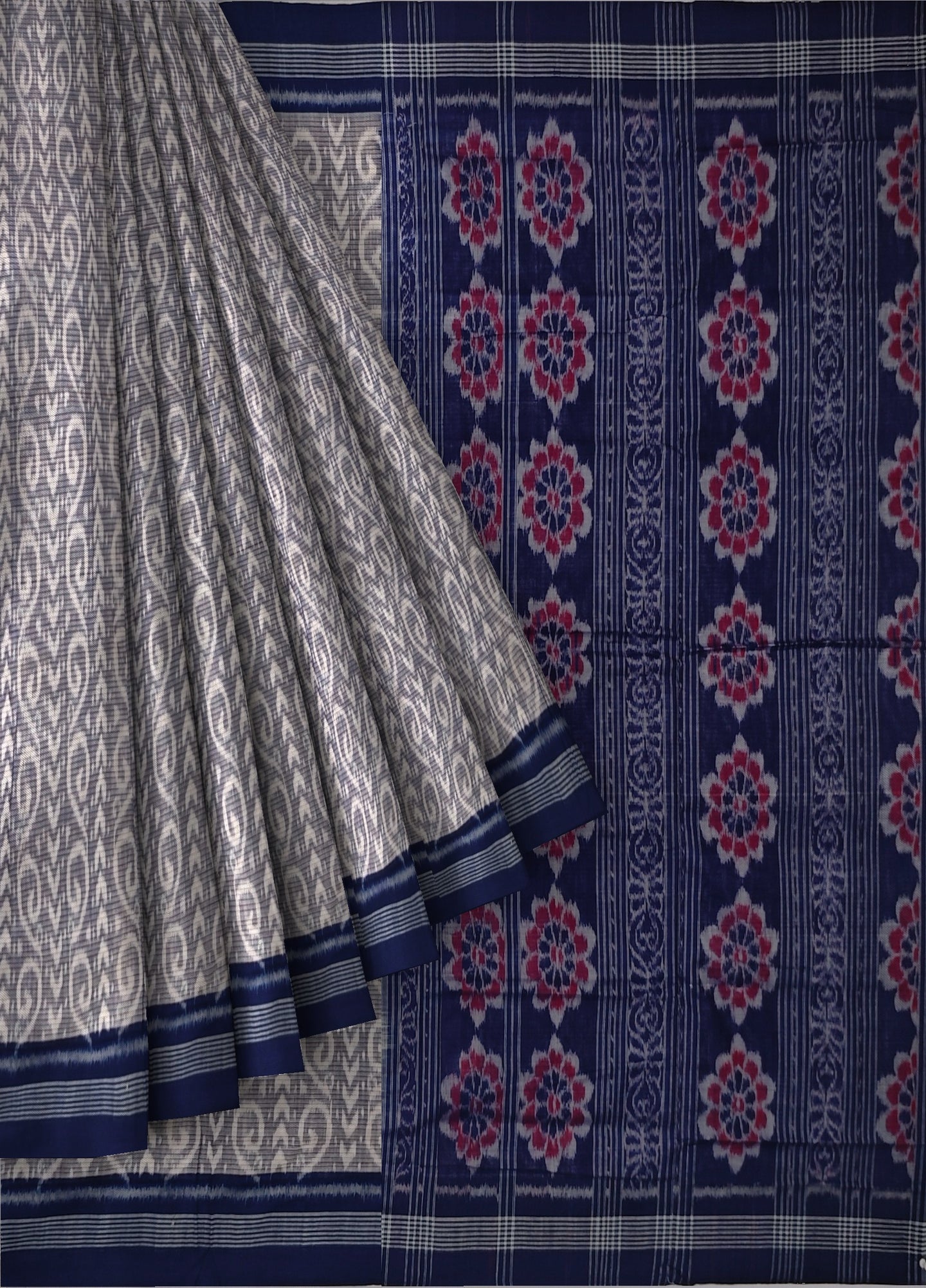 Light Blue Body Bandha Saree