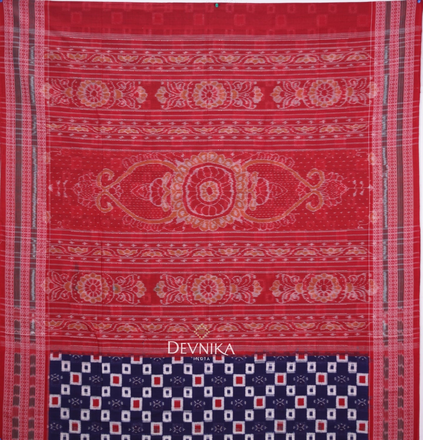 Blue Body Pasapalli Saree