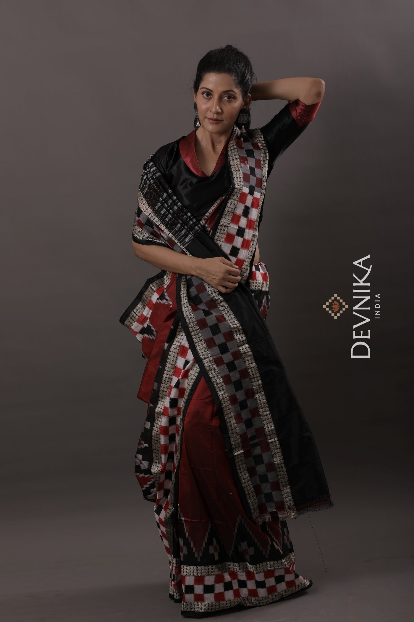 Border Pasapalli Saree | Odisha Handloom GI Tagged | Devnika