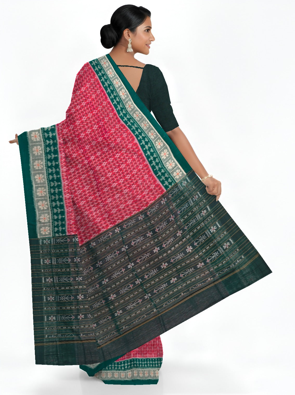 Light Magenta Bandha Pasapalli Saree