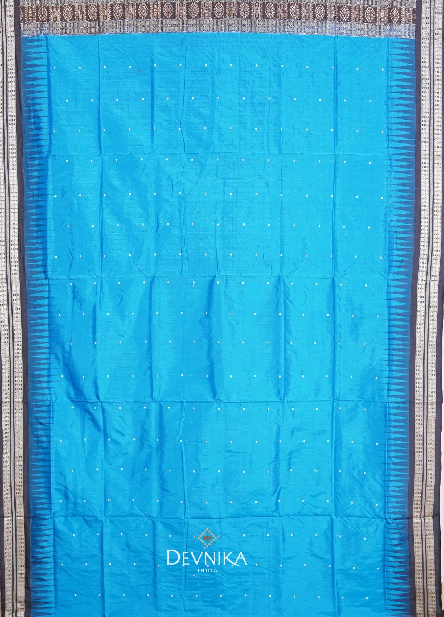 Royal Blue Bomkai Butti Saree