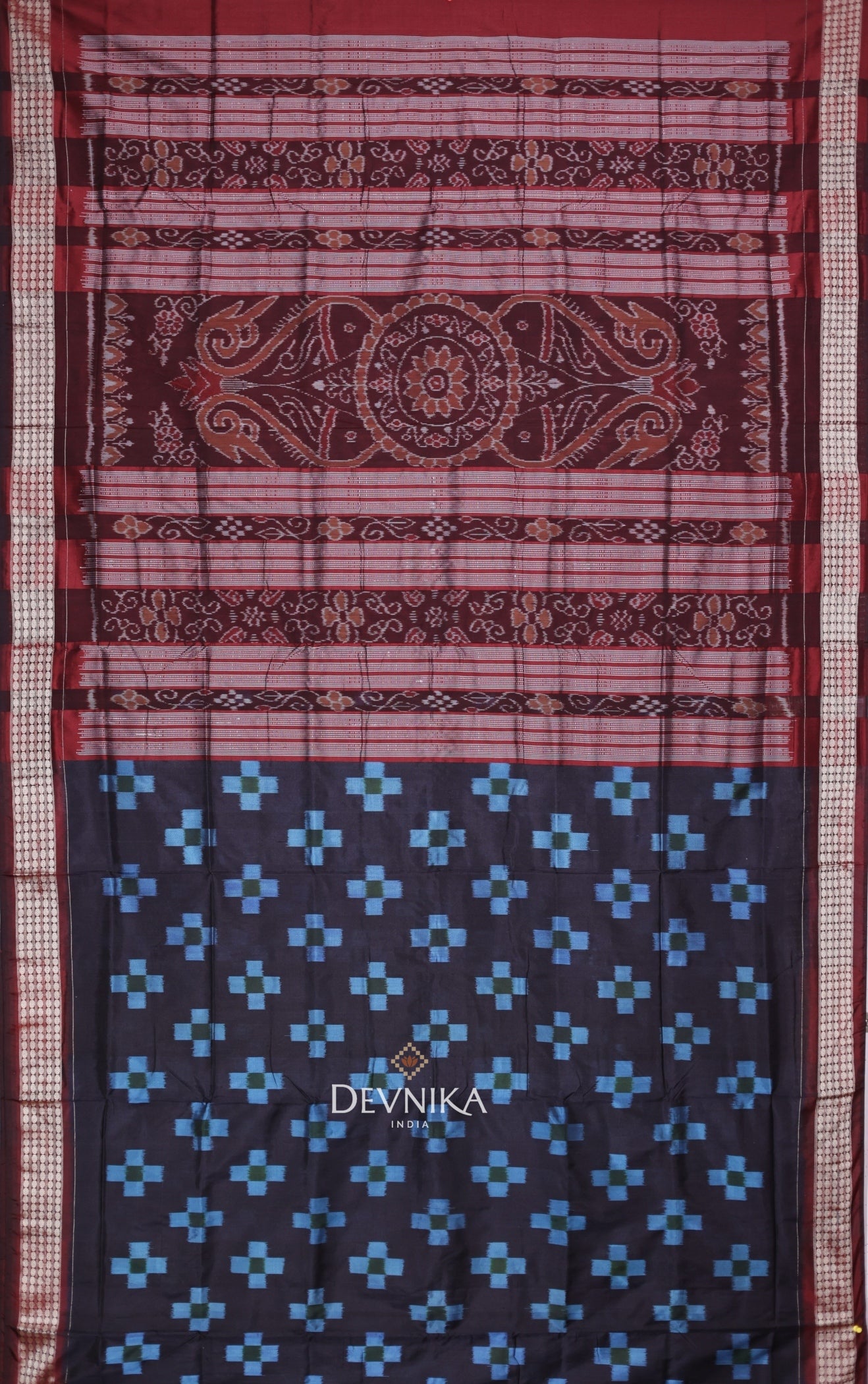 Black Body Pasapalli Saree