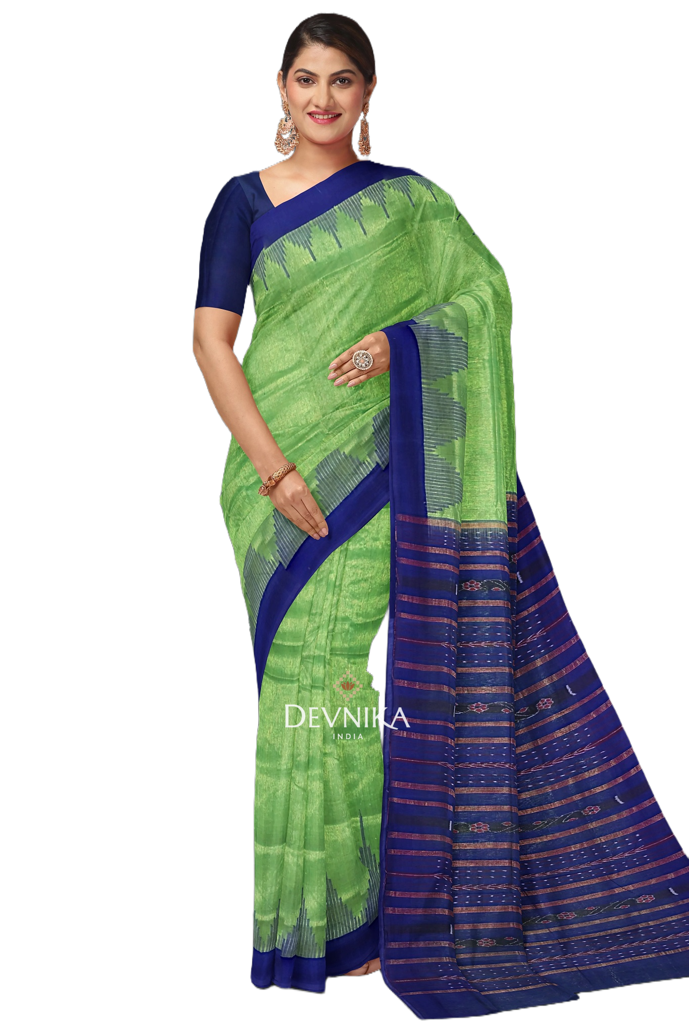 Green Big Temple Border(Bapta)