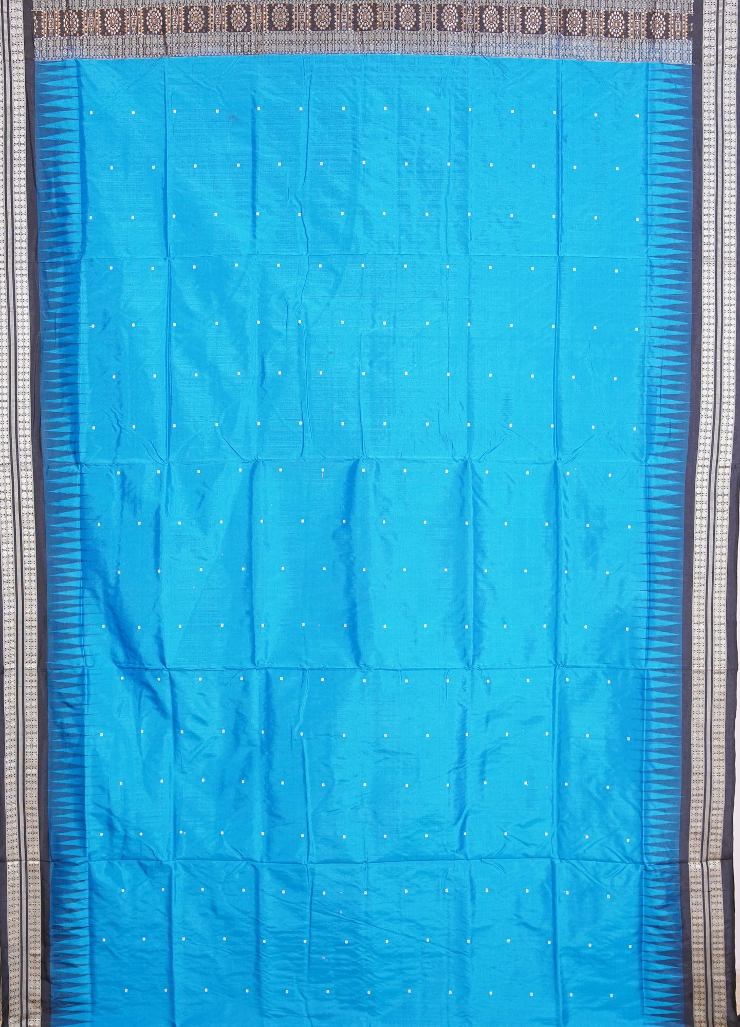 Royal Blue Bomkai Butti Saree