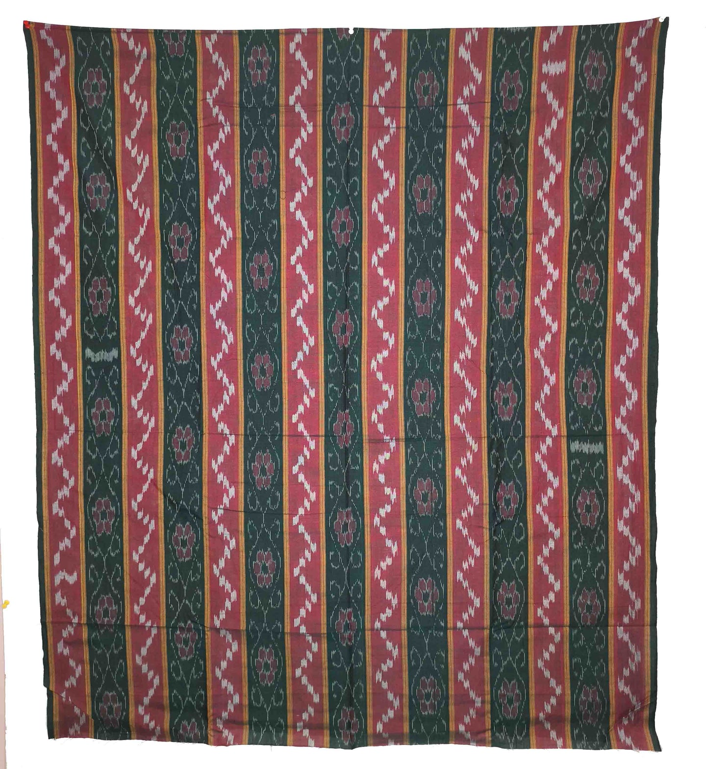 Green & Red Tani Bandha Shirt/Top Piece