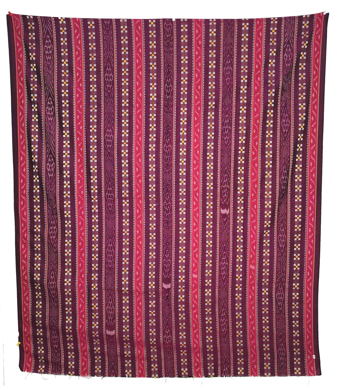 Magenta & white Tani Bandha Pasapalli Shirt/Top Piece