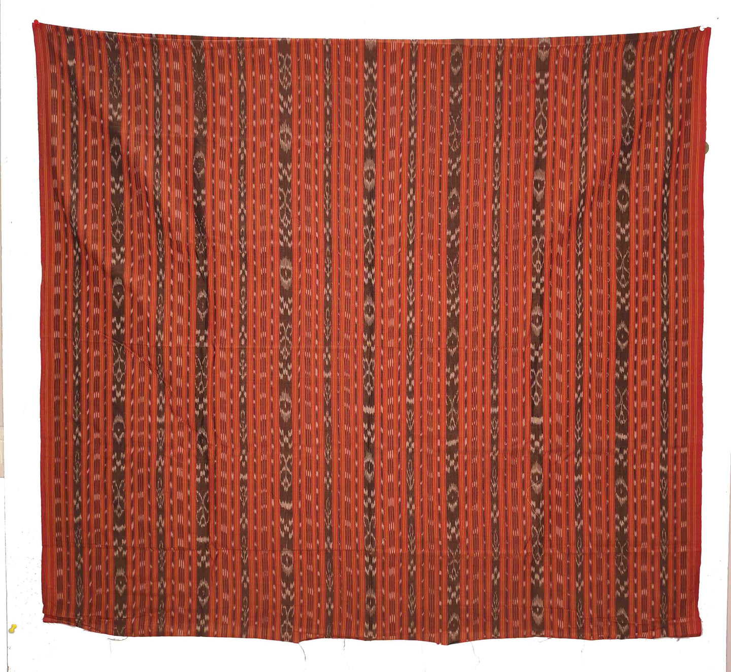 Rust & Black Tani Bandha Shirt/Top Piece