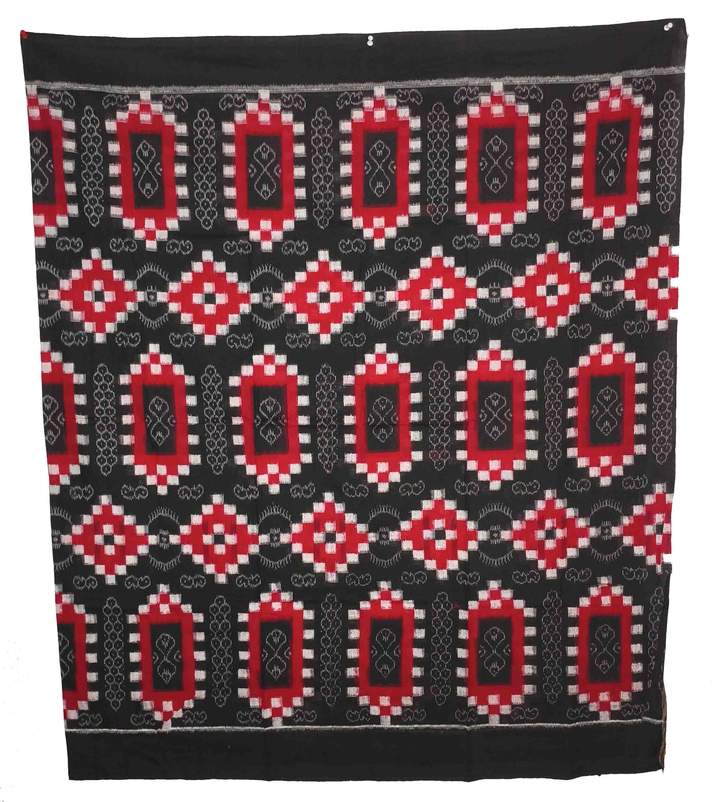 Red,white & black PasaPalli Shirt/Top Piece