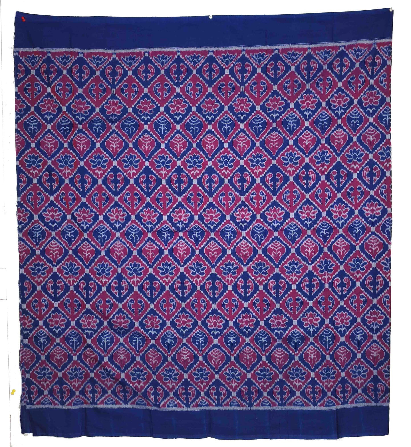 Blue & Maroon Body Bandha Shirt/Top Piece