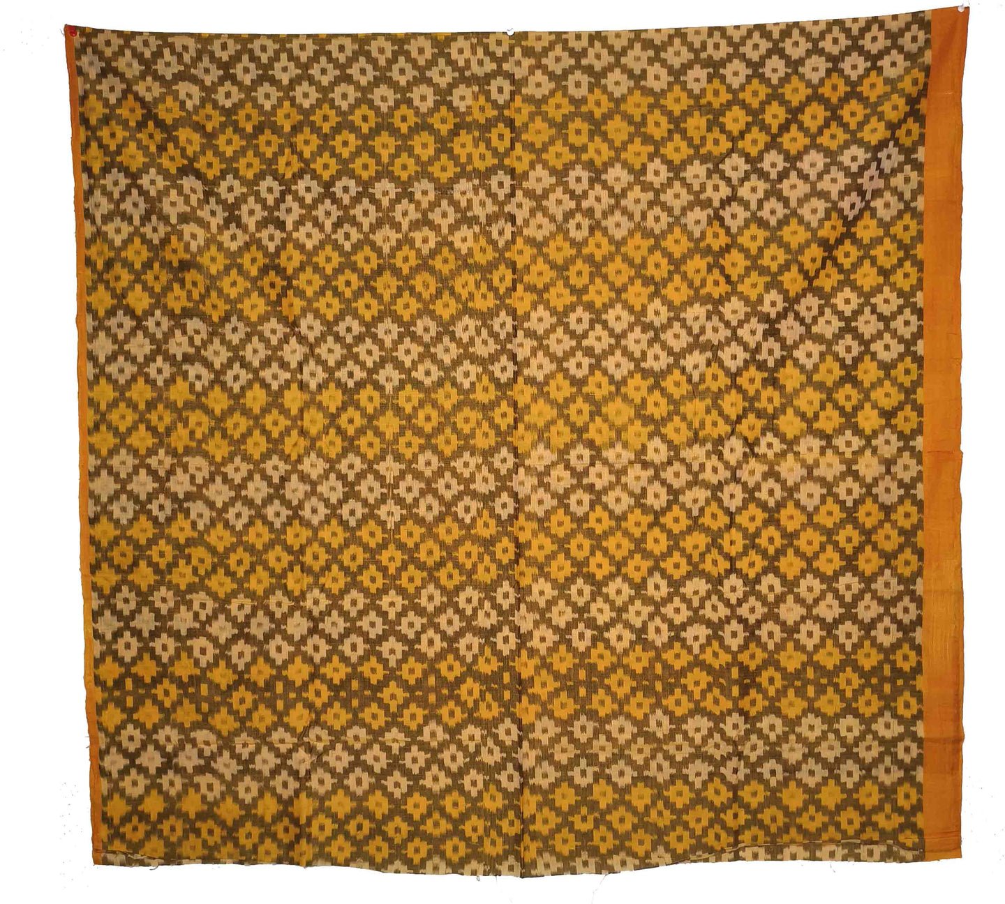 Dark Yellow & light yellow Bandha Pasapalli Shirt/TopPiece