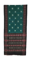 Green & Black Sambalpuri Pasapalli Chunri