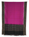 Magenta & Black Sambalpuri Tani Chunri