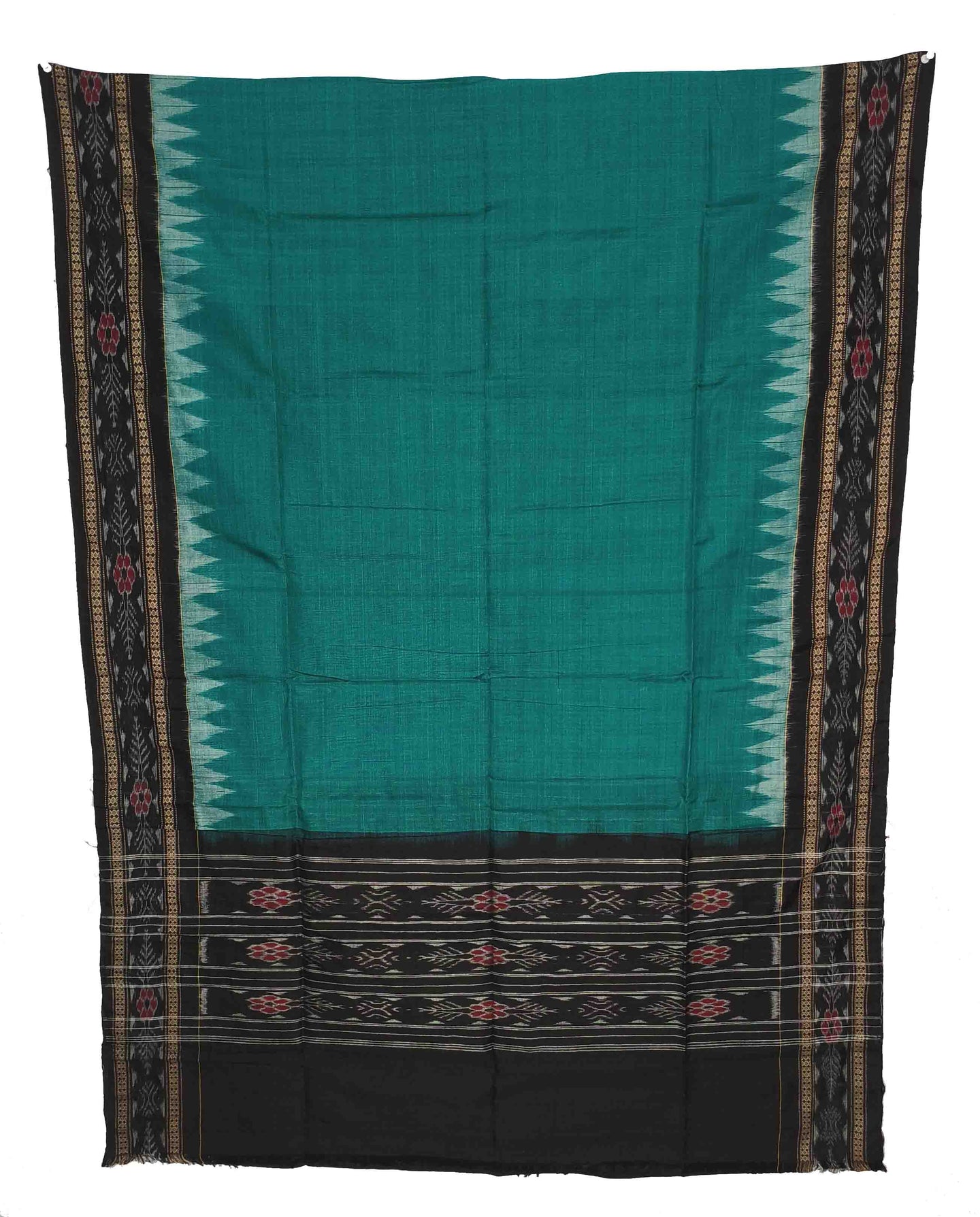 Black & red Sambalpuri Bandha Chunri