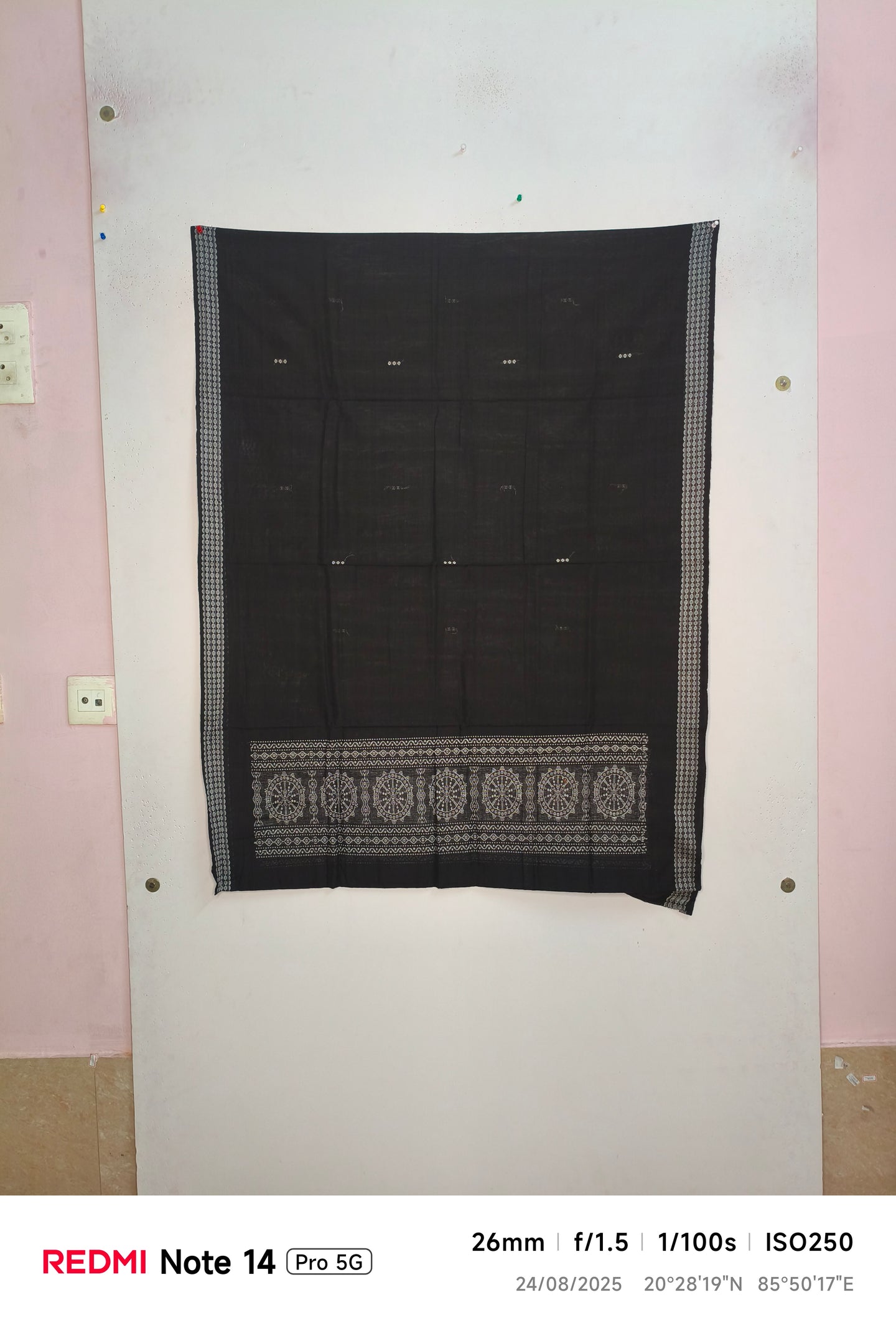 Golden Yellow Bomkai Dress Set