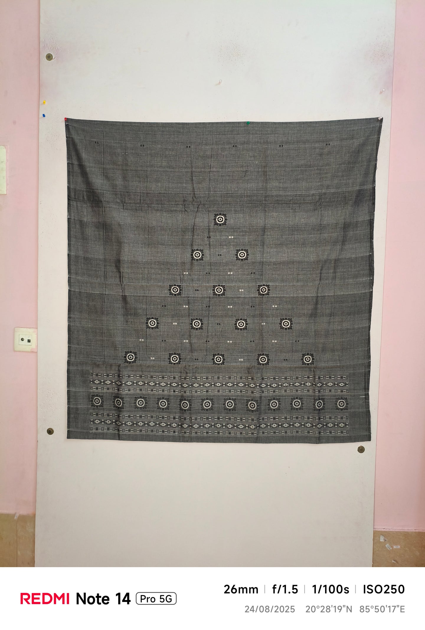 Grey Bomkai Dress Set