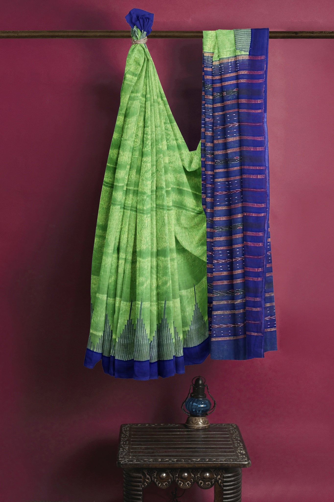 Green Big Temple Border(Bapta)