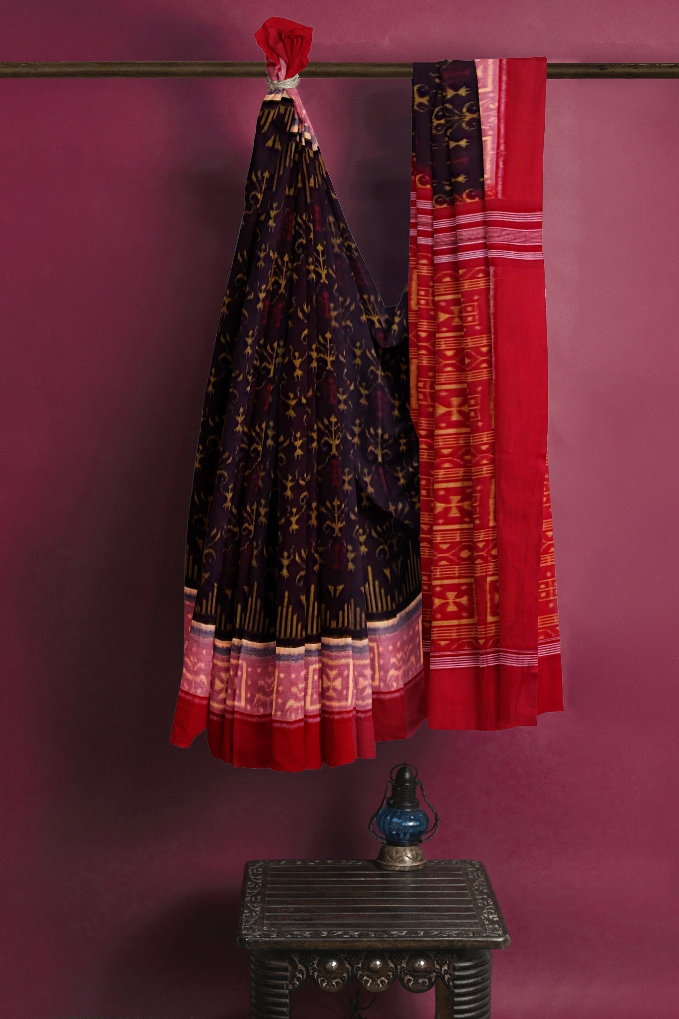 Coffee Teracota Bandha Saree