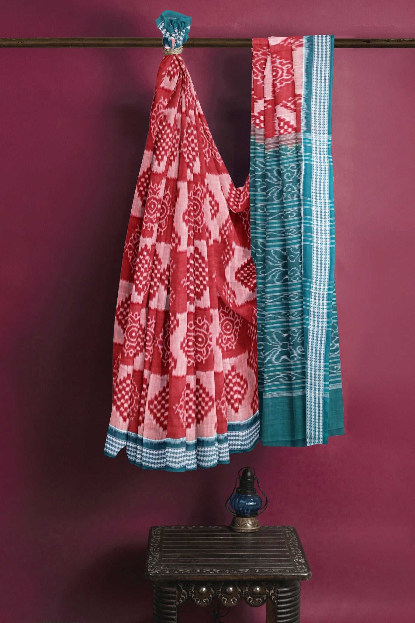 Brown Body Bandha Saree