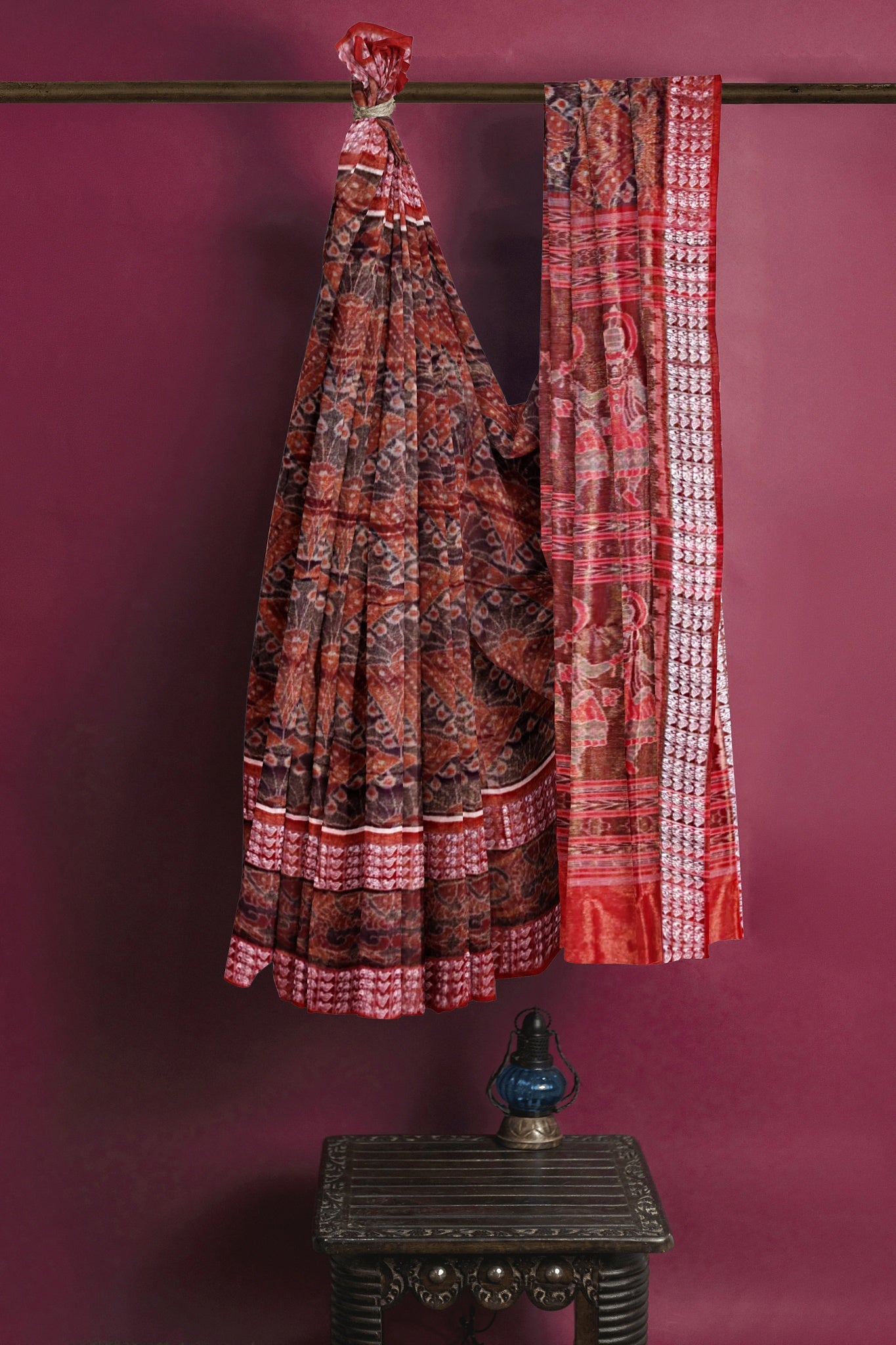 Golen Yellow Body Bandha Tissue Saree