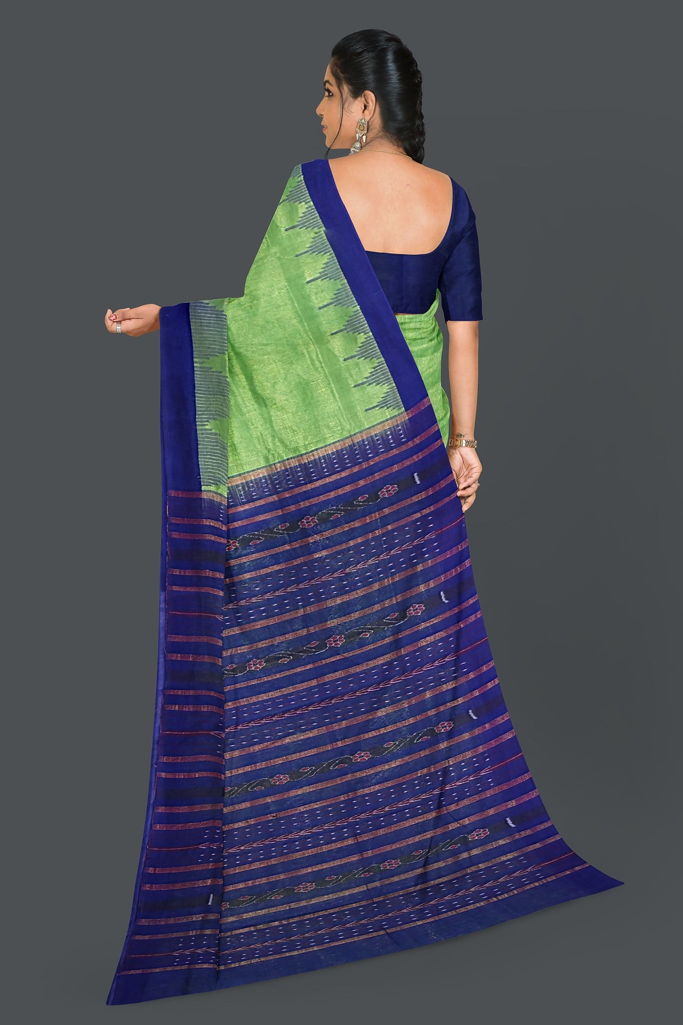 Green Big Temple Border(Bapta)