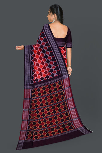 Rust And Brown Body Bandha Saree