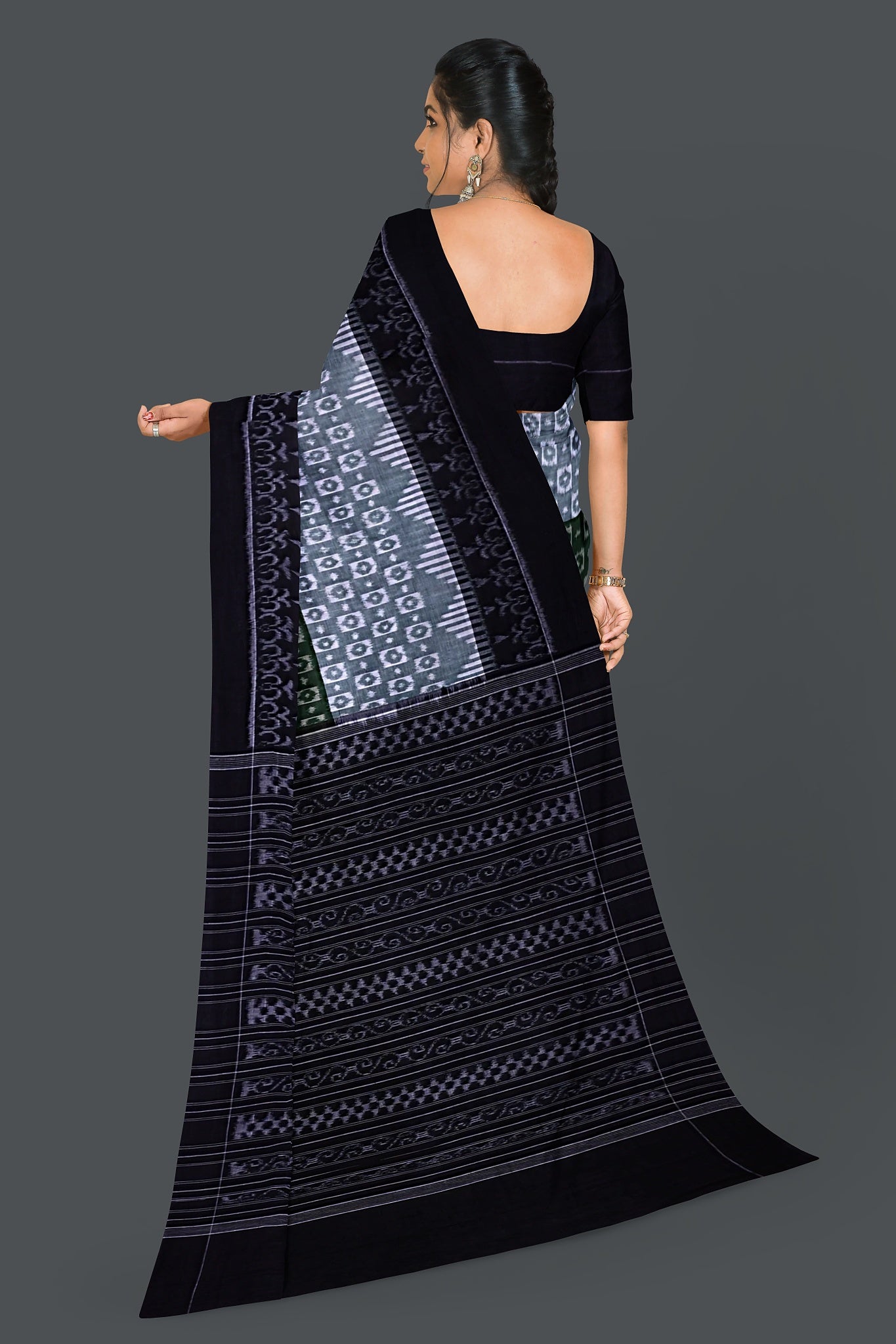 Green Body Bandha Saree