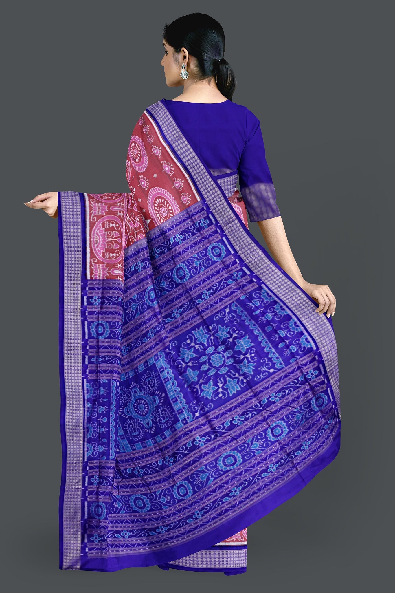 Swift Pink Traditional Body Bandha Saree