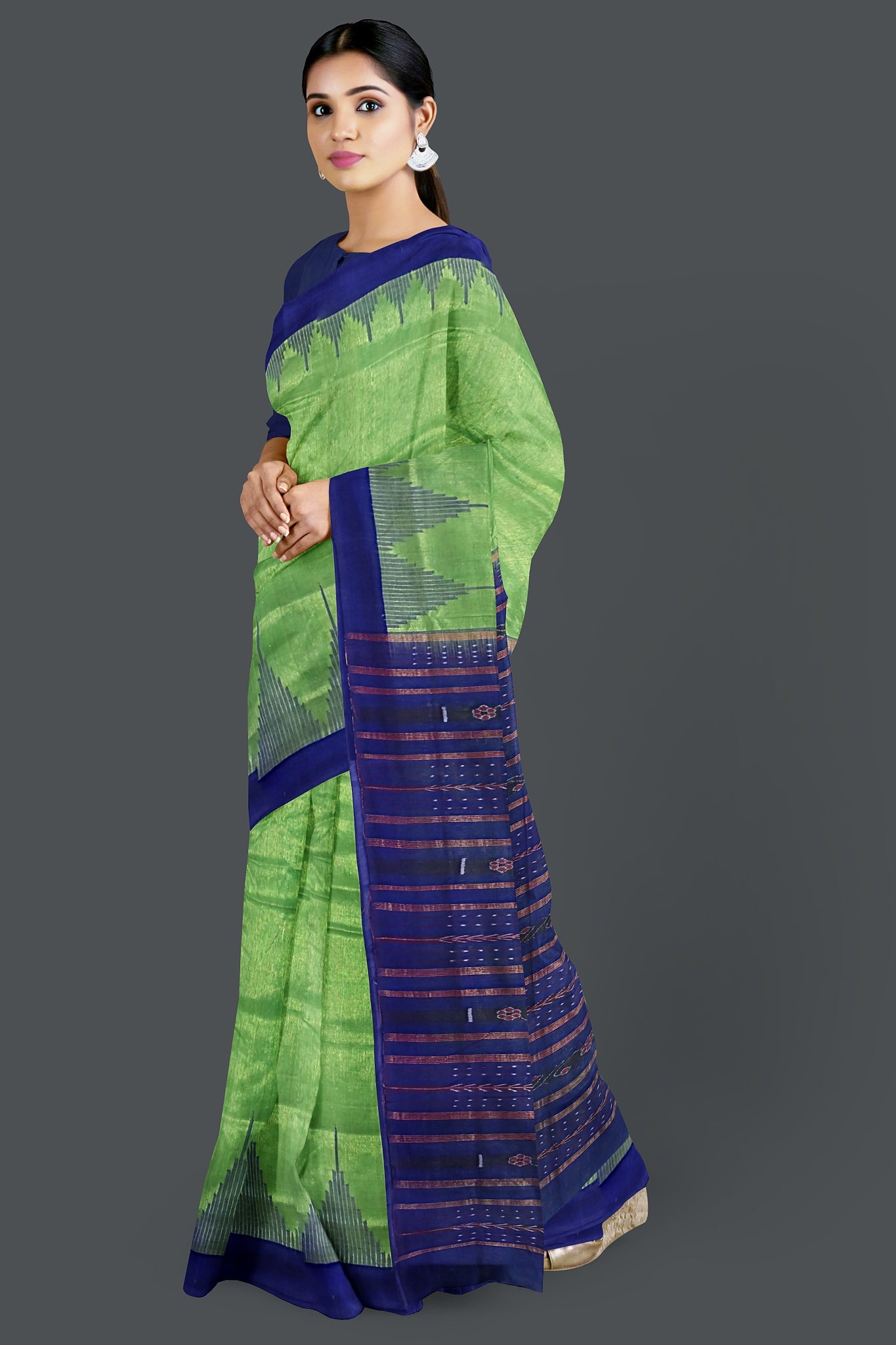 Green Big Temple Border(Bapta)