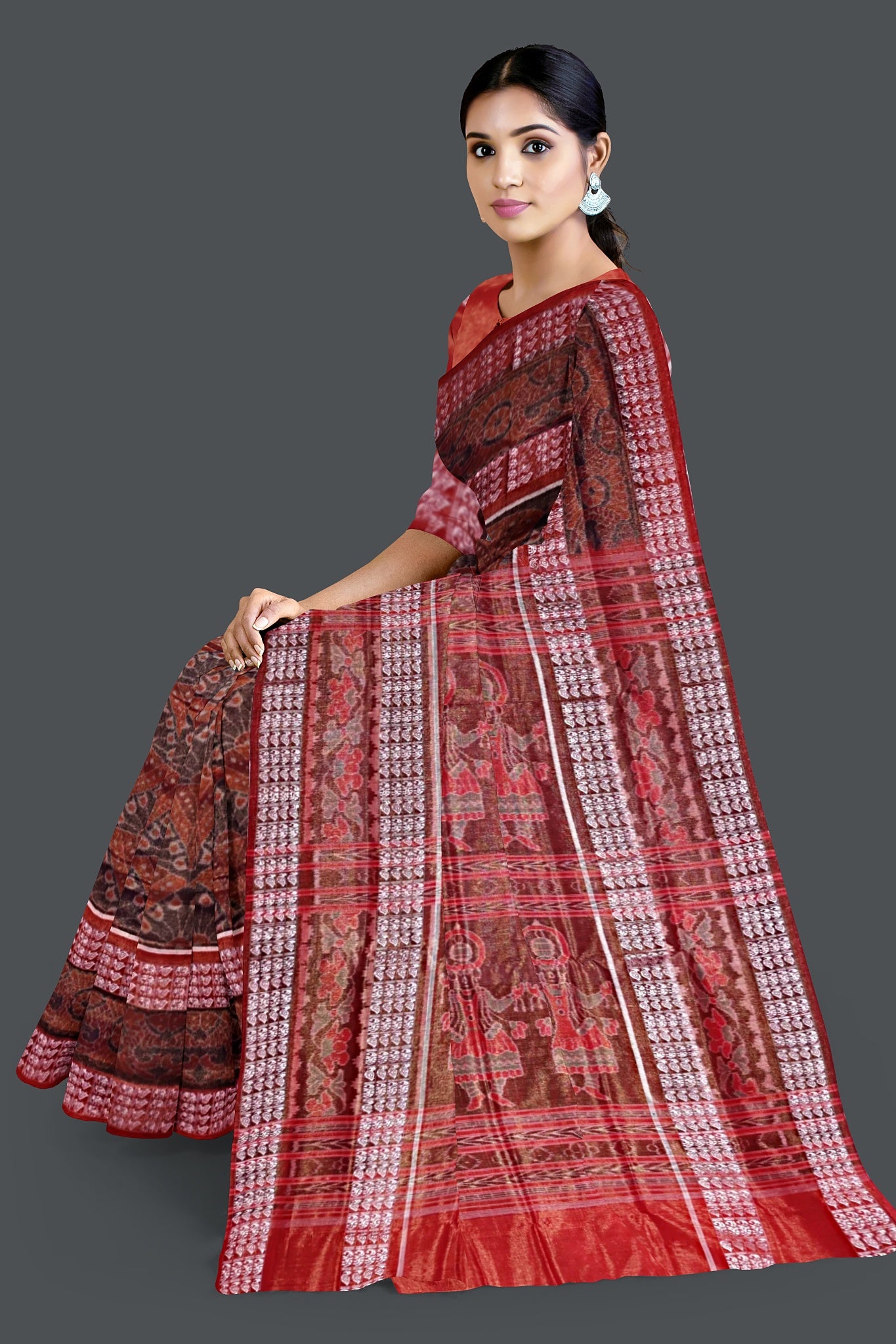 Golen Yellow Body Bandha Tissue Saree