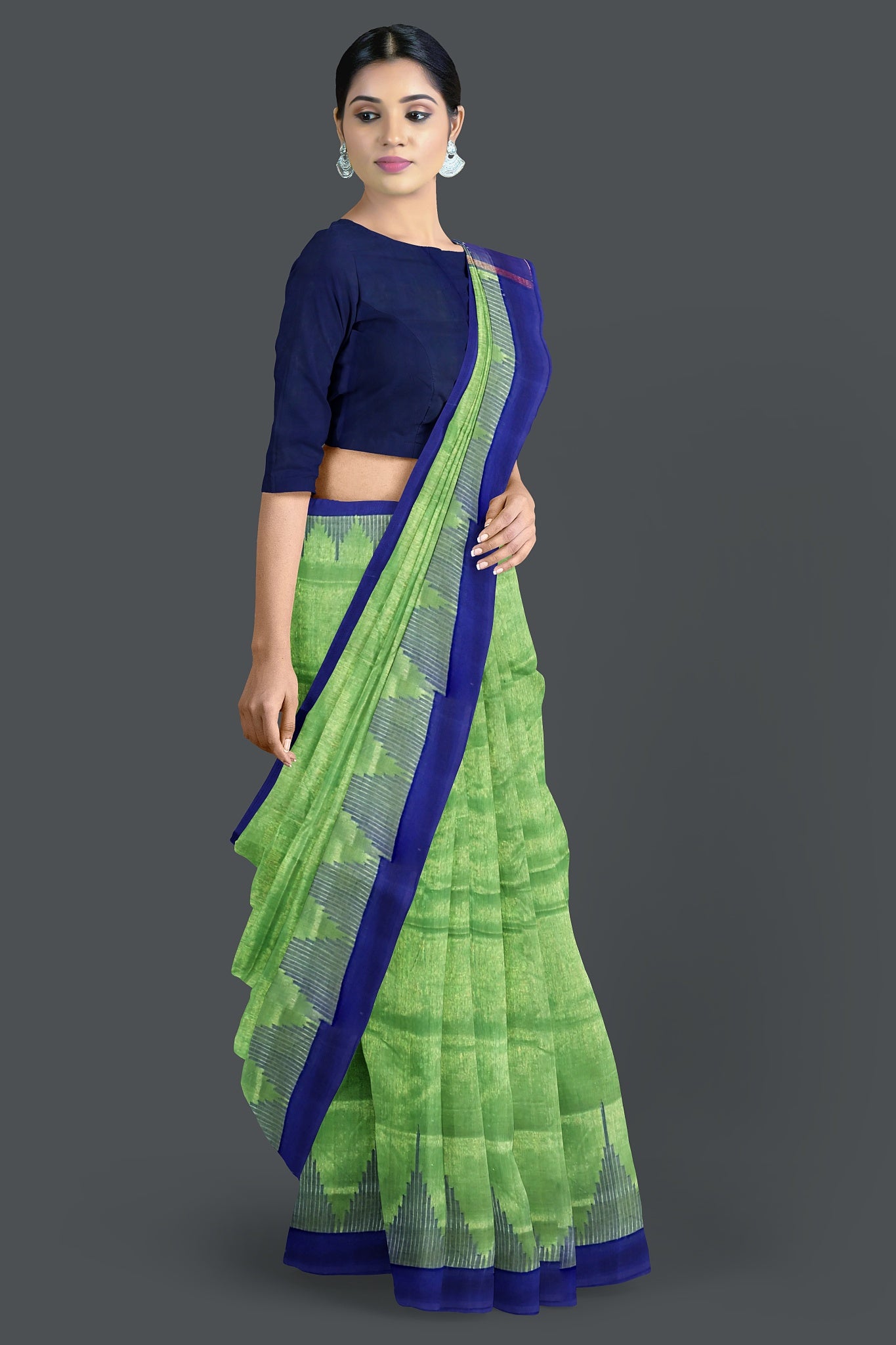 Green Big Temple Border(Bapta)