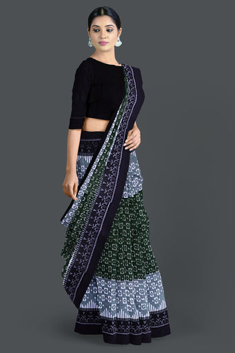 Green Body Bandha Saree