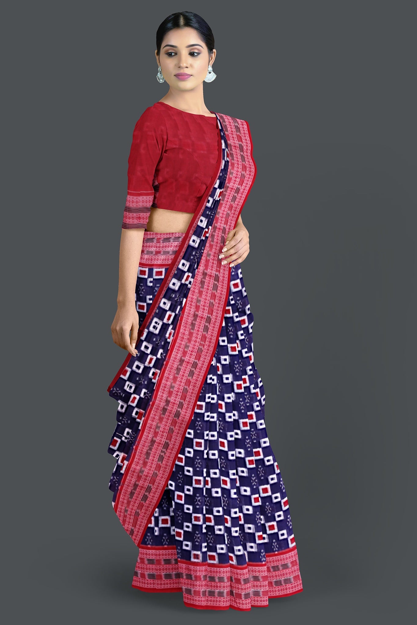 Blue Body Pasapalli Saree