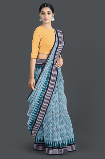 Light Green Body Bandha Saree(With Out Blouse)