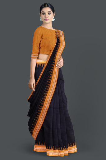 Black Bapta Saree