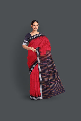 Red Bapta Saree
