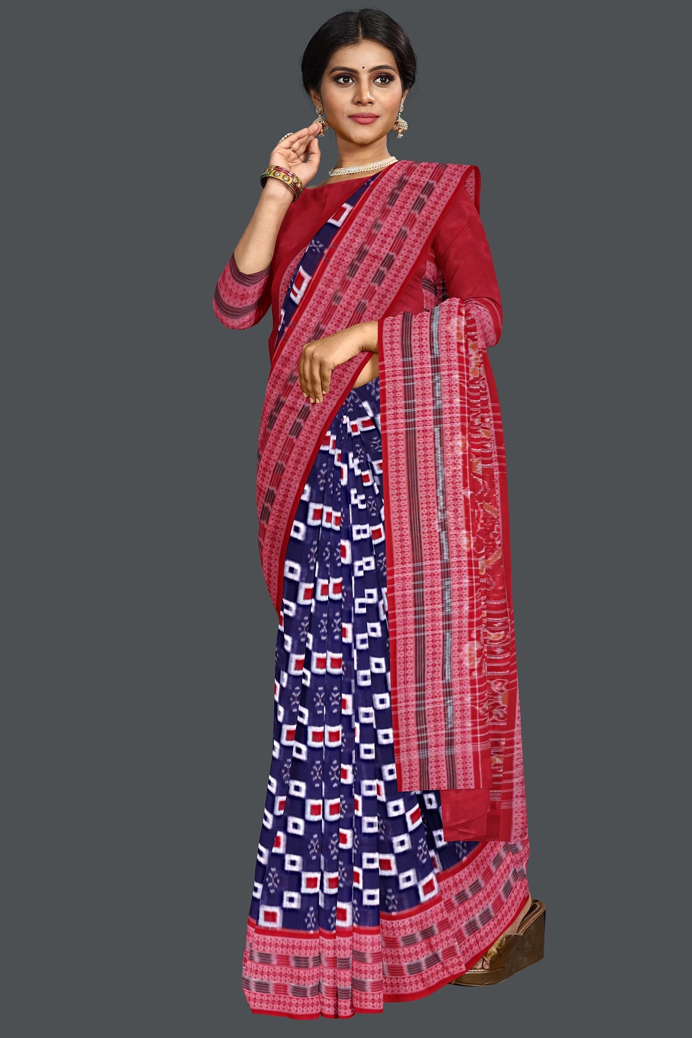 Blue Body Pasapalli Saree