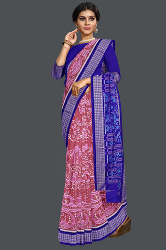 Swift Pink Traditional Body Bandha Saree