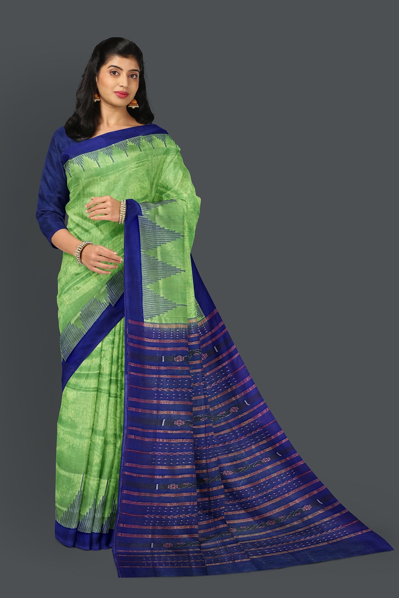 Green Big Temple Border(Bapta)