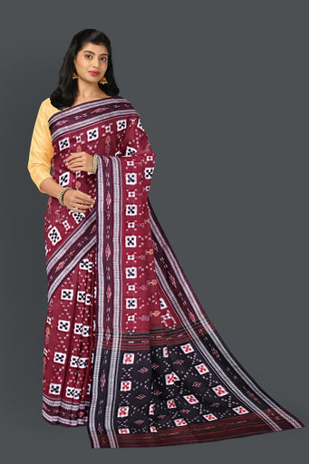 Maroon Body Pasapalli Saree
