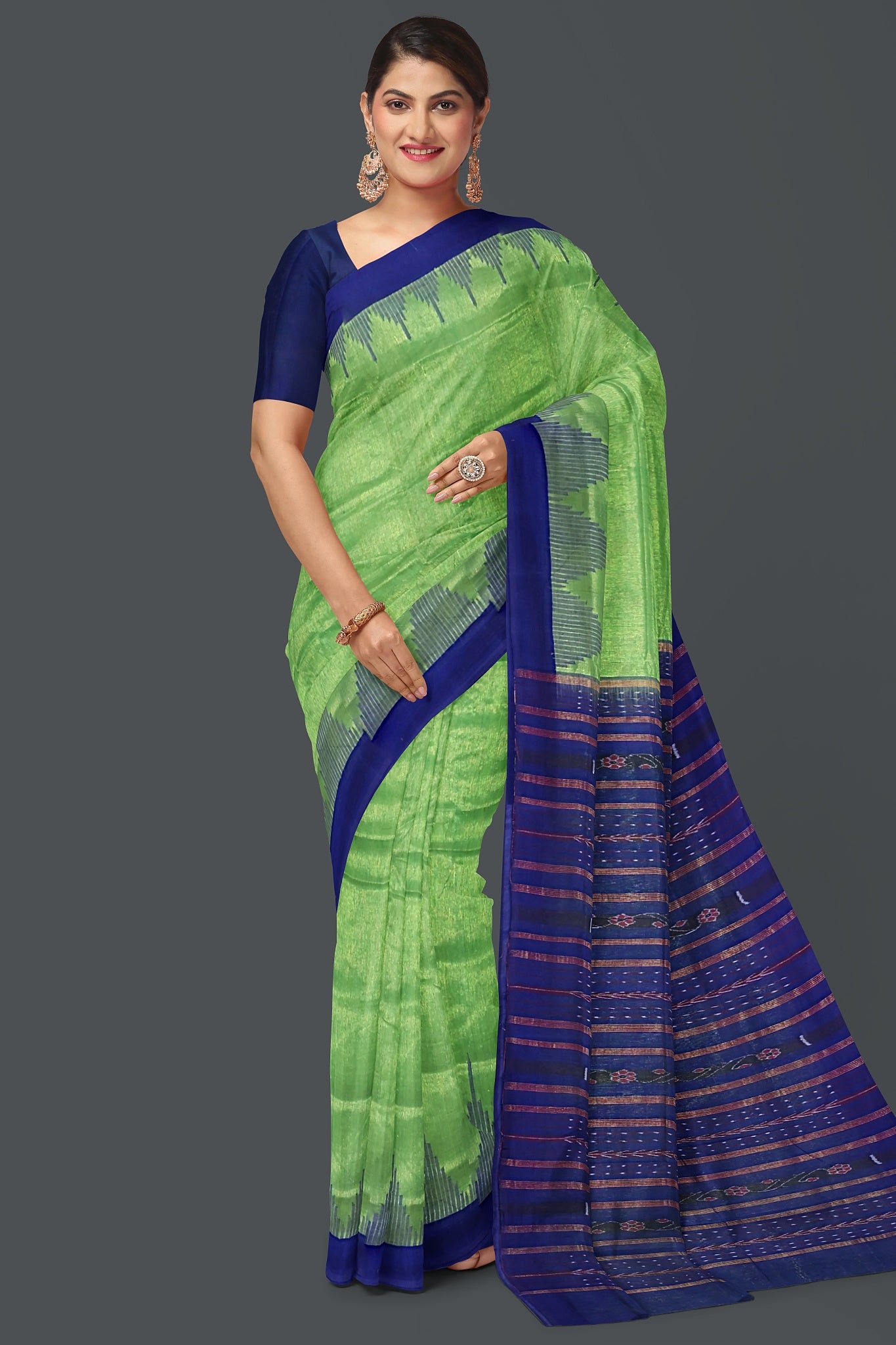 Green Big Temple Border(Bapta)