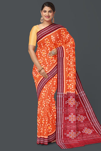 Golden Yellow Body Bandha Saree