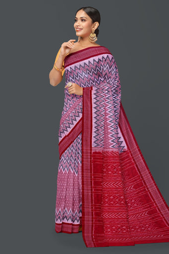 Dusty Rose Kargil Bandha Saree