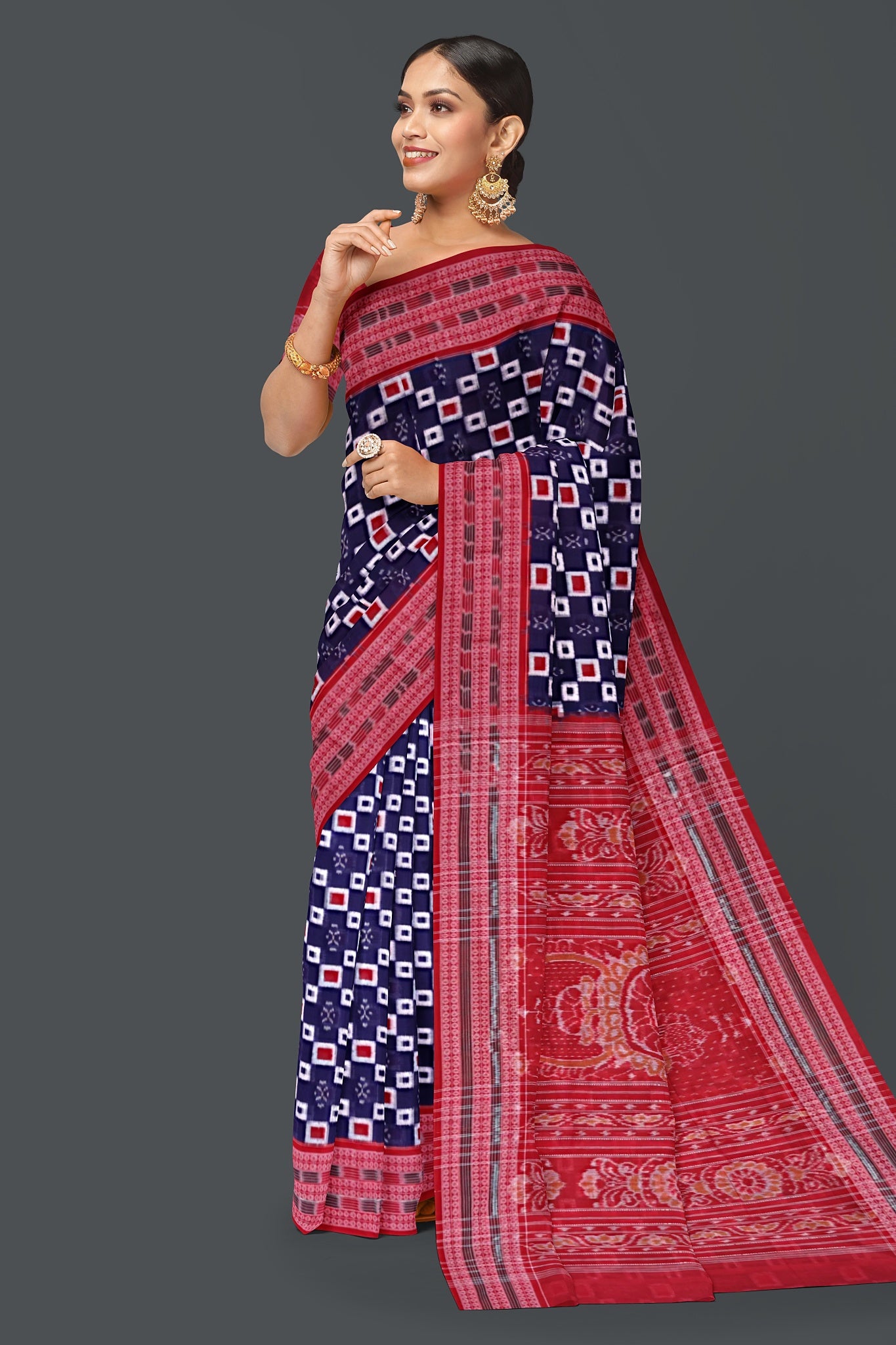 Blue Body Pasapalli Saree