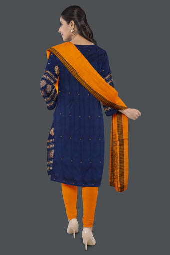 Blue Bomkai Dress Set