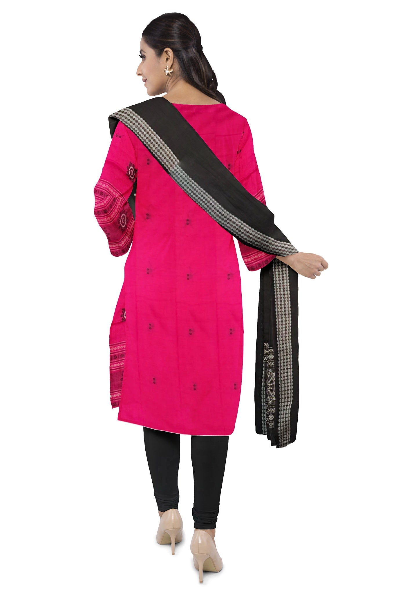 Pink Bomkai Dress Set