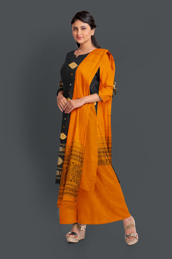 Black Bomkai Dress Set