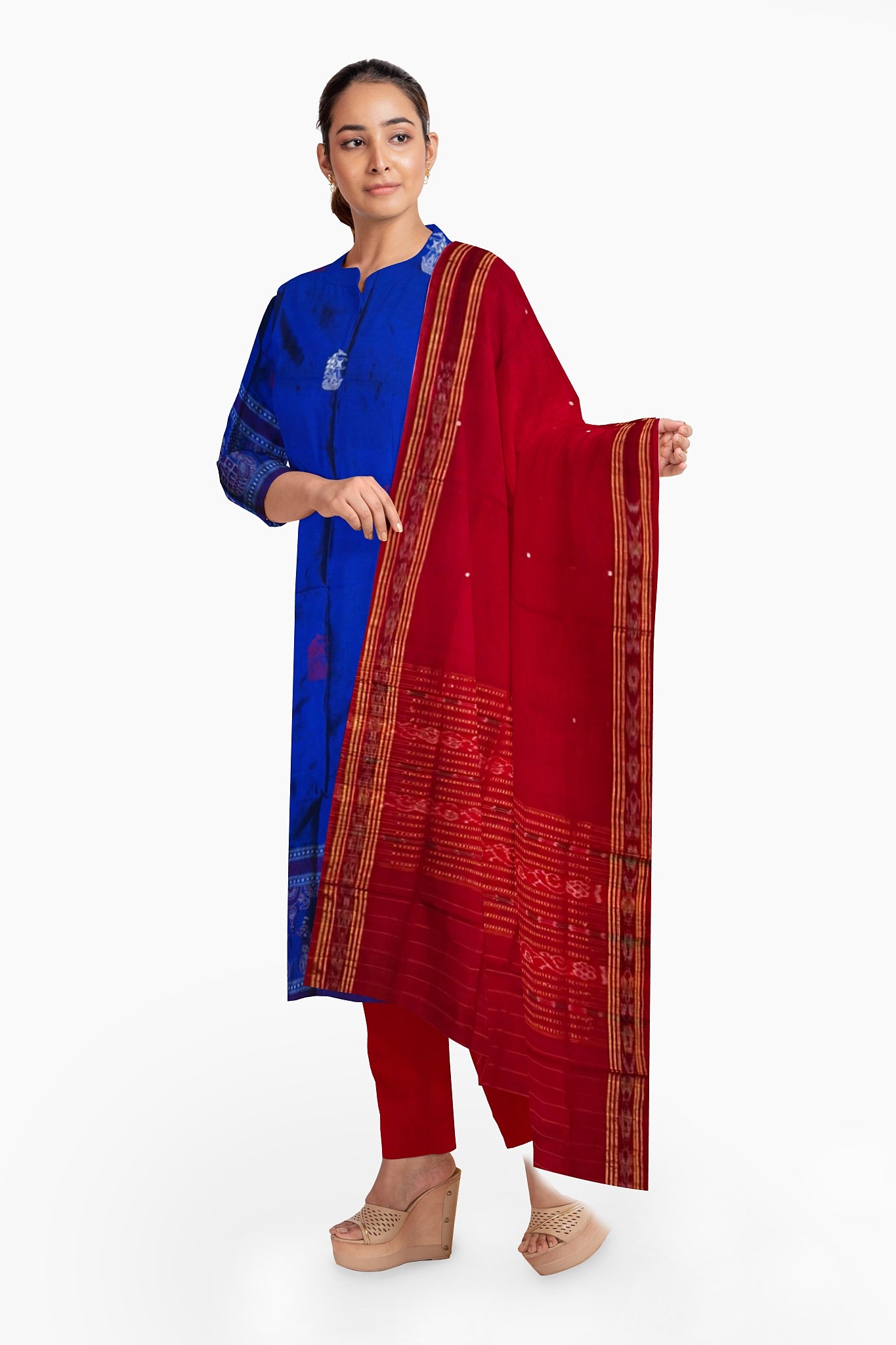 Violet Bomkai Dress Set