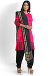 Hot pink Bomkai Dress Set