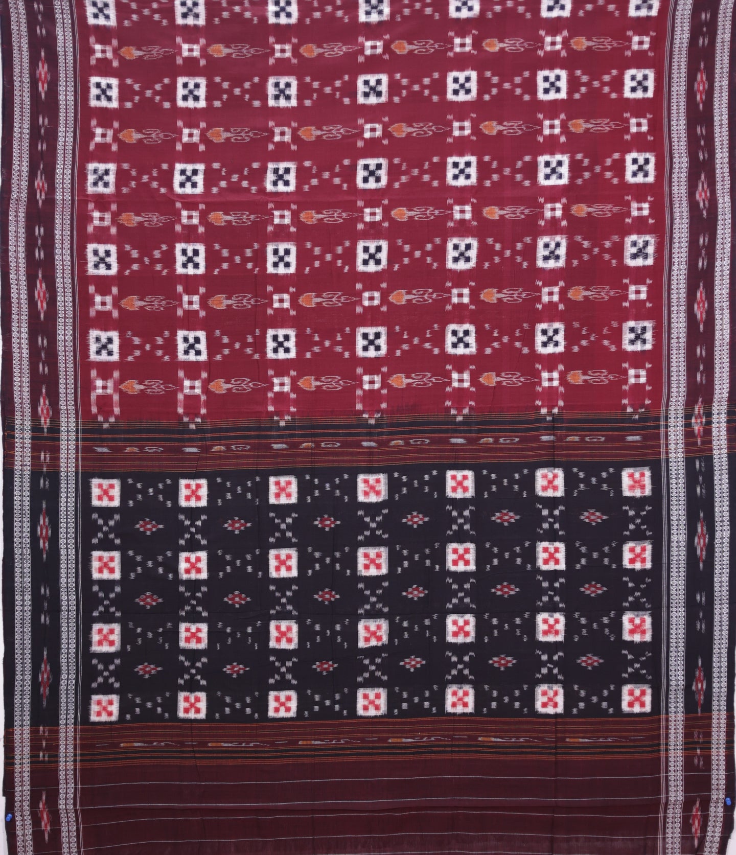 Maroon Body Pasapalli Saree