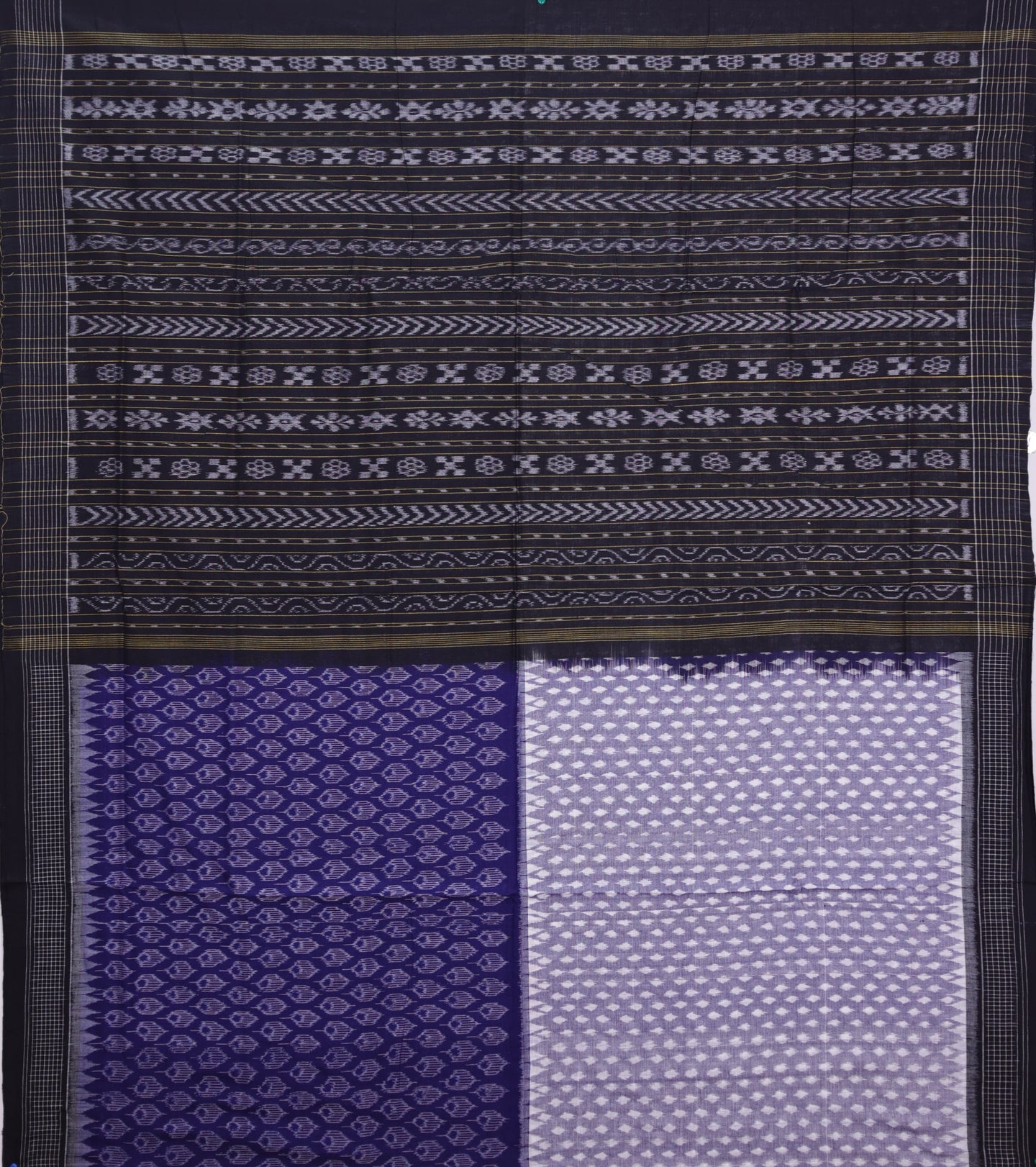 Blue Body Bandha Saree